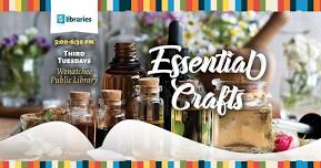 Third Tuesdays Wenatchee Public Library:  Essential Crafts