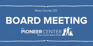 Ross County Board of DD Board Meeting October