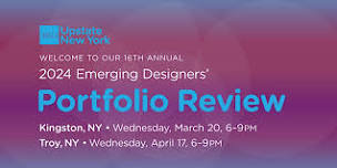 2024 Emerging Designers' Portfolio Review in Troy