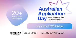  Australia Application Day - Meet & Apply at your desired University