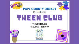 Tween Club--Pope County Library