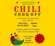 Annual St. Johnsville Chili Cook-Off Contest