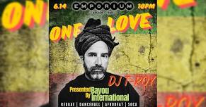 One Love Reggae Night w/ DJ T-Roy