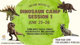 Dinosaur Camp - Session 1