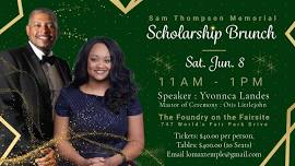 2nd Annual Sam Thompson Memorial Scholorship Brunch