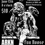 Thursday, June 13th @ Reggie's with Sun Years, Mania for Conquest, Fox Noose, and ARKN