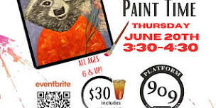 Kids or Adults PAINT TIME AT PLATFORM 909