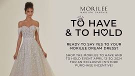 Morilee by Madeline Gardner To Have and To Hold In-Store event at B.Loved