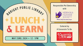 Lunch & Learn: Responsible Pet Ownership