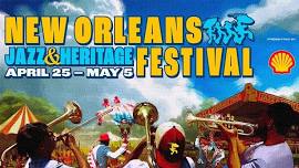 New Orleans Jazz & Heritage festival 2024