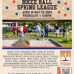 The Village at Woodside Bocce Ball Spring League