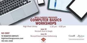 Computer Basics Workshops by MCG Careers