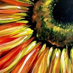 Paint Nite: Fiery Sunflower