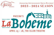 La Bohéme for the first time at The Ellen Theatre