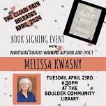 Melissa Kwasny Book Signing