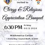 2nd Annual Clergy & Religious Appreciation banquet