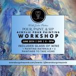 Acrylic Pour, Paint & Sip Workshop | Julie Potter