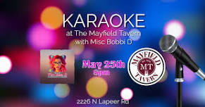 Karaoke at The Mayfield Tavern