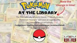 Pokemon at the Library