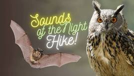 Sounds of the Night Hike (Use Link to Sign Up)