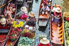 Damnoen Saduak Floating Market Small-Group Tour from Hua Hin