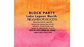 Lake Lapeer Block Party NORTH