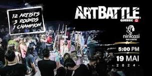 Art Battle Quebec City - 19 mai, 2024