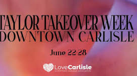 Taylor Takeover Week in Downtown Carlisle