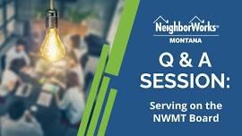 Q & A Session: Serving on the NeighborWorks Montana Board