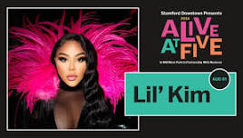 Lil' Kim at Alive At Five