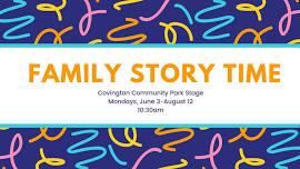 Family Story Time at Covington Community Park