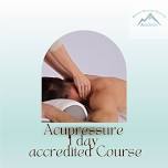 Acupressure 1 day accredited course