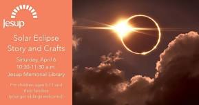 Solar Eclipse Story and Crafts