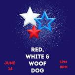 Red White and Blue Dog Adoption