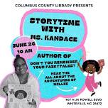 Summer Reading Special Event guest Kandace Blanks