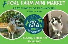 Foal Farm Mini Market - Last Sunday of each month, Biggin Hill