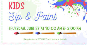 Kids Sip & Paint