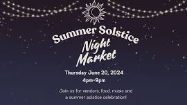 Summer Solstice Night Market