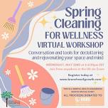 spring cleaning for mental wellness workshop