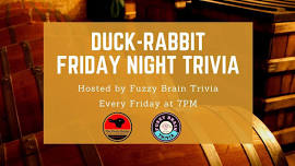 Duck-Rabbit Friday Trivia