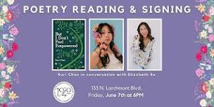 Poetry Reading and Talk with SURI CHAN