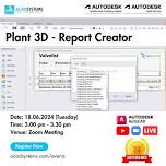 AutoCAD Plant 3D: Report Creator