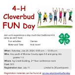 4-H Cloverbud Fun Day