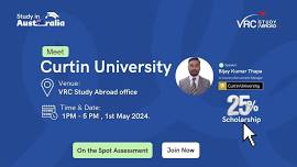 Study In Australia | Meet Curtin University | Spot assessment