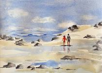 Beginners Watercolours - Beach/Seascape