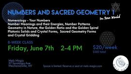 Numbers and Sacred Geometry in Your World 1 at Mels Magic