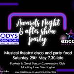 CODYS & ENCORE AWARDS EVENING AND AFTERSHOW PARTY