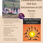 Summer Solstice Celebration with 108 Sun Salutations at UC Farms