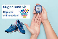 Join the 3rd Annual Sugar Bust 5K Fun Run at Spring Lake Park!