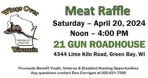 Wings Over Wisconsin - Northeast Chapter Meat Raffle